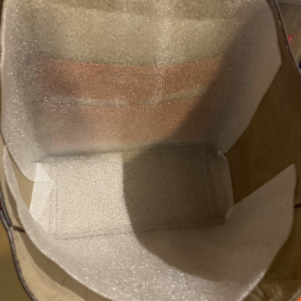 Michael Kors Orange Leather Tote Bag - Picture 9 of 10